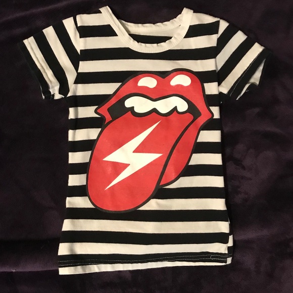 Other - Rolling Stones stripes t-shirt